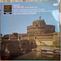 Vinil from Germany! Puccini, Tebaldi, del Monaco, Corena Tosca - Arien Und Szenen 1976