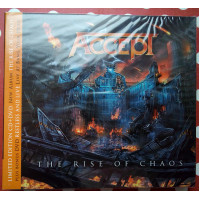 Accept - The Rise of Chaos 2017 (CD+DVD - digipak) (SEALED)