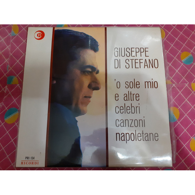 Виниловая пластинка LP Giuseppe di Stefano – 'O Sole Mio E Altre Celebri Canzoni Napoletane