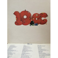 10ss ‎ – 10cc*1973*UK Records ‎ – UKAL 1005 * UK 1 PRESS*ncludes a lyric inser