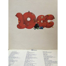 10ss ‎ – 10cc*1973*UK Records ‎ – UKAL 1005 * UK 1 PRESS*ncludes a lyric inser