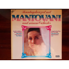 Double vinyl record of LP Mantovani Und Seinem Orchester – Sonntagskonzert Mit Mantovani Und Se