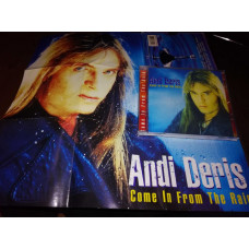 Andi Deris (Helloween) Come in from the Rain 1997 branded CD.