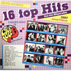 Various - 16 Top Hits International - Januar/Februar (1987) NM/NM