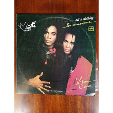 Plastinka Milli Vanilli - All or Nothing (1988). Melodiya 1990 EX/NM