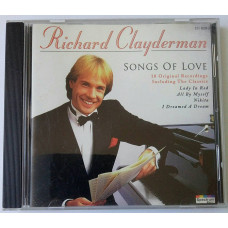 CD диск - Richard Clayderman _ Songs of Love - Dilphine Records 1997