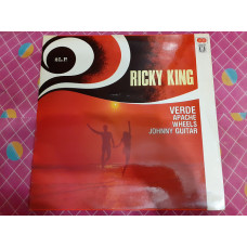 Double vinyl record of LP Ricky King – Guitar Hits