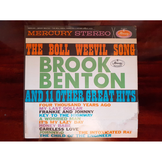 Vinyl record of LP Brook Benton – The Boll Weevil Song And 11 Other Great Hits