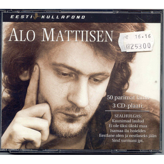 Ало Маттийсен / Alo Mattiisen. Eesti kullafond. 3CD-box