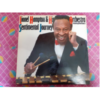 Vinyl record of LP Lionel Hampton & His Orchestra Featuring Sylvia Bennett – Sentimental Journey