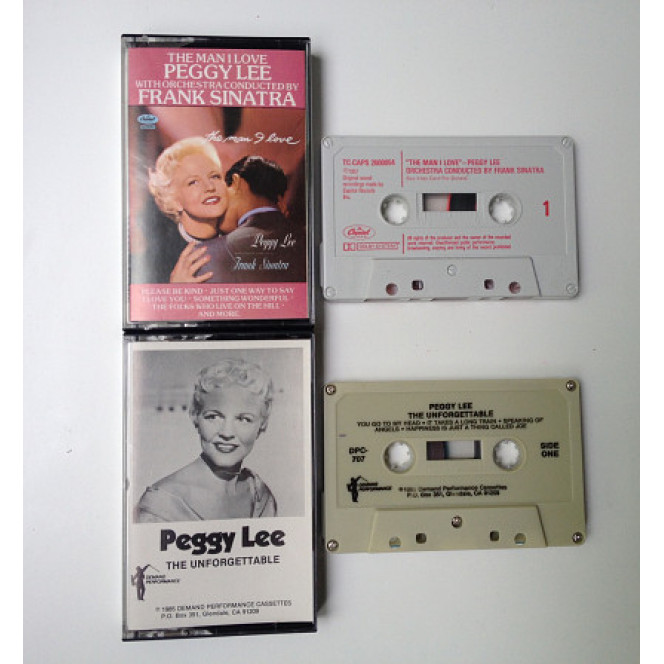 Audio cassettes Peggy Lee