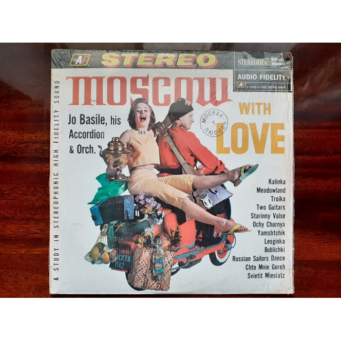 Vinyl record of LP Jo Basile, Accordion And Orchestra – Moscow with Love