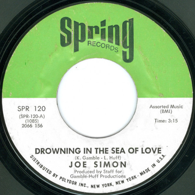 Joe Simon ‎ – Drowning In The Sea Of Love