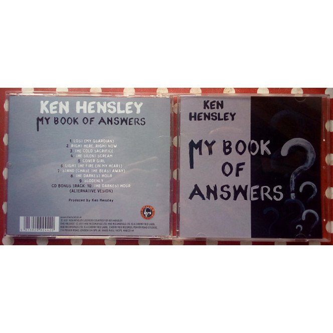 Ken Hensley (ex.Uriah Heep) - My Book of Answers 2021 (NEW)