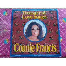 Vinyl record of LP Connie Francis – Treasury Of Love Songs