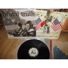 LP Brutal Truth - Evolution Through Revolution Original Limited!