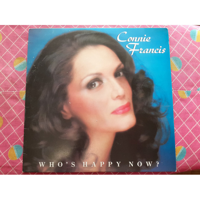 Vinyl record of LP Connie Francis – Who's Happy Now?