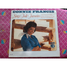 Vinyl record of LP Connie Francis – Sings Folk Favorites