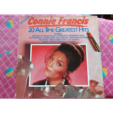 Vinyl record of LP Connie Francis – 20 All Time Greatest Hits