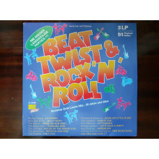 Threefold vinyl record of LP Beat, Twist & RockNRoll