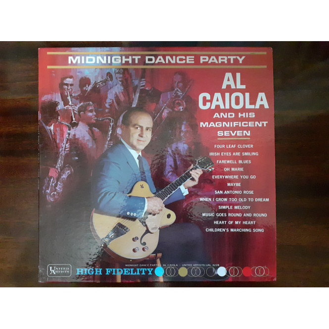 Vinyl record of LP Al Caiola And His Magnificent Seven – Midnight Dance Party