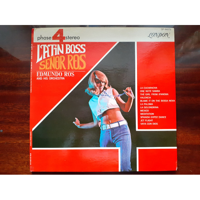 Виниловая пластинка LP Edmundo Ros & His Orchestra – Latin Boss...Señor Ros