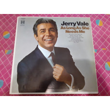 Vinyl record of LP Jerry Vale – As Long As She Needs Me