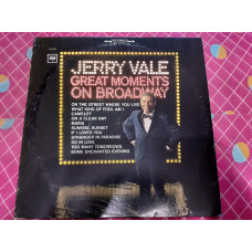 Vinyl record of LP Jerry Vale – Great Moments On Broadway