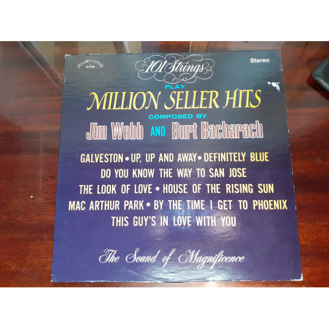 Виниловая пластинка LP 101 Strings – Play Million Seller Hits Composed By Jim Webb And Burt Bacharac