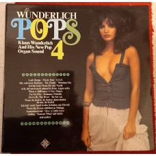 LP Klaus Wunderlich Wunderlich Pops 4, Germany, 1976 год, NM/NM