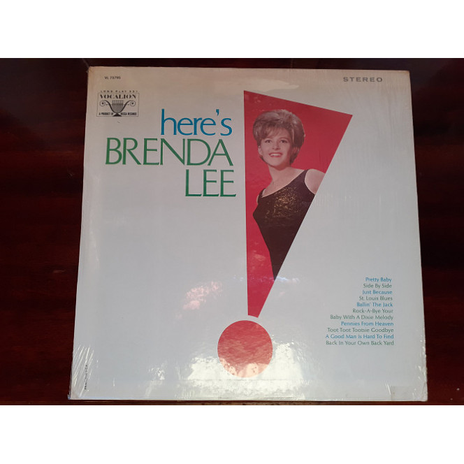 Виниловая пластинка LP Brenda Lee – Here's Brenda Lee