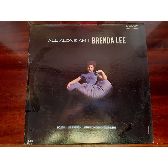 Виниловая пластинка LP Brenda Lee – All Alone Am I