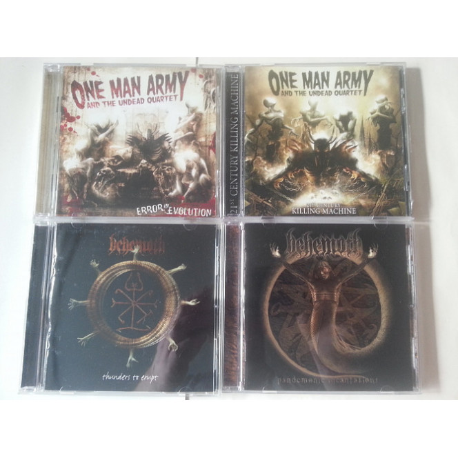 One Man Army and the unded quartet/Behemoth/cd.