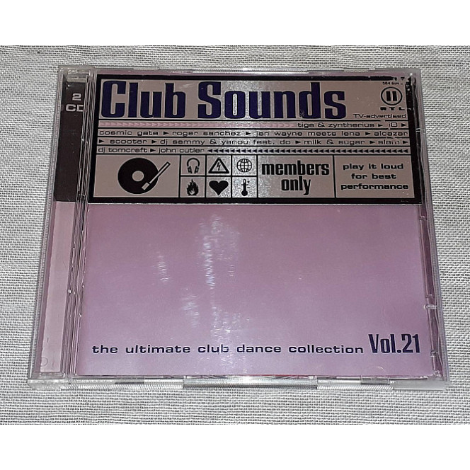 Фирменный Club Sounds - Vol.21 - The Ultimate Club Dance Collection