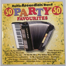 CD Delta Accordion Band 50 Party Favourites, 1997 год, пр-во Англия