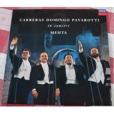 LP Carreras Domingo Pavarotti-In Concert, EMI, Germany 1990