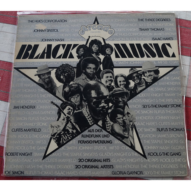 LP Black Music, 20 Original Hits Arcade, Germany