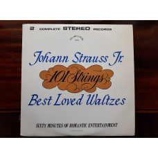 Двойная виниловая пластинка LP Johann Strauss Jr. - 101 Strings – Best Loved Waltzes