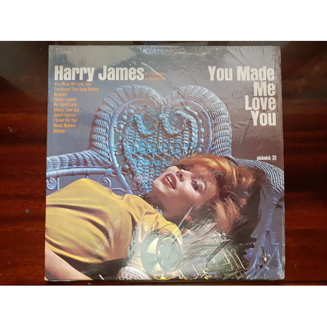 Виниловая пластинка LP Harry James His Trumpet & Orchestra – You Made Me Love You