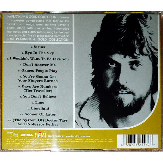 The Alan Parsons project – Platinum gold collection (2003)