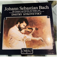 BACH Dmitry Sitkovetsky violin sonatas&partitas 3 LP