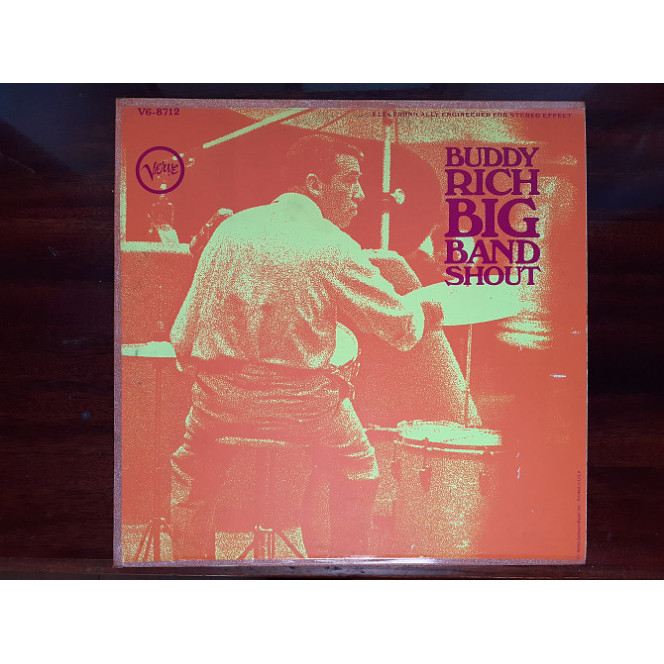 Vinyl record of LP Buddy Rich And His Orchestra ‎ – Big Band Shout: Buddy Rich And His Orchestra