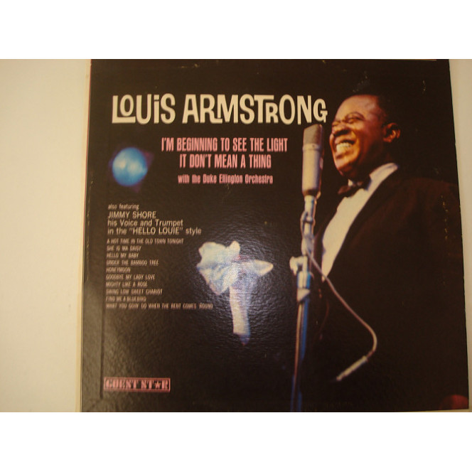 LOUIS ARMSTRONG-I'm Beginning To See The Light It Do not Mean A Thing USA Jazz