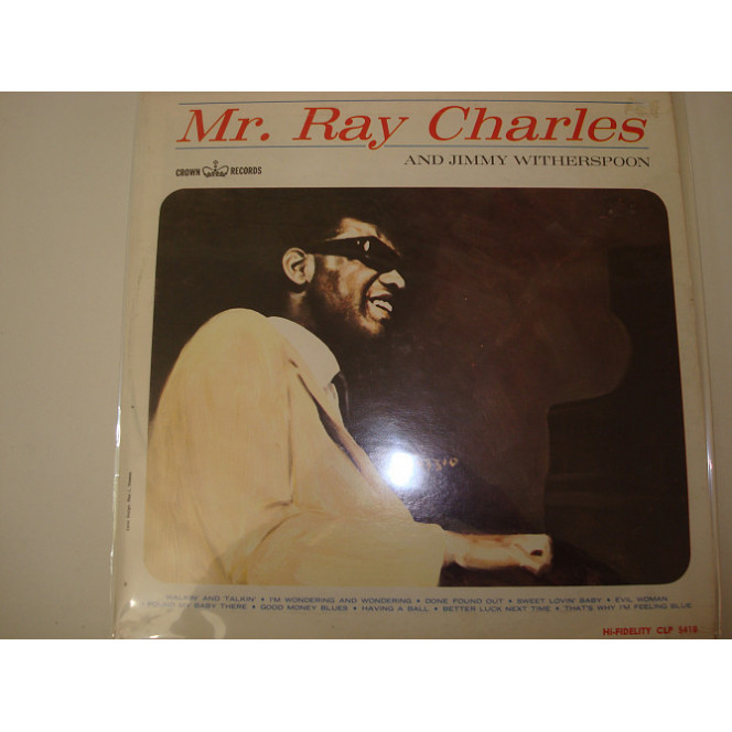 RAY CHARLES-JIMMY WITHERSPOON- Mr. Ray Charles With Jimmy Witherspoon 1964 USA Jazz, Funk / Soul, B