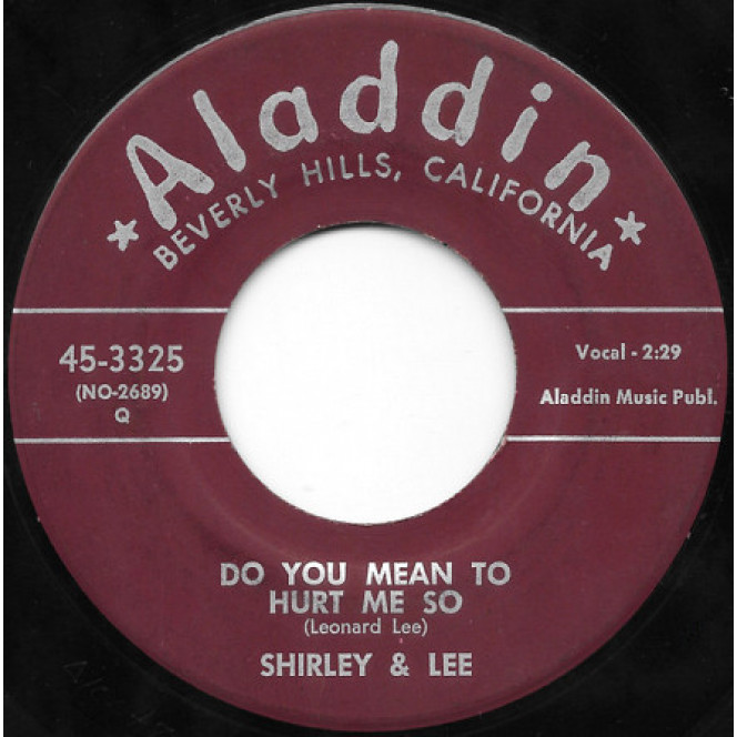 Shirley & Lee ‎– Let The Good Times Roll