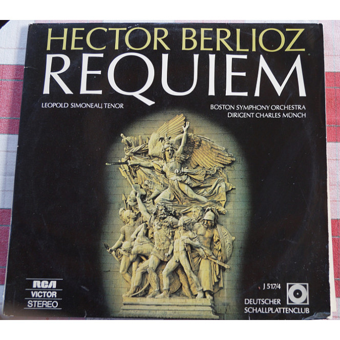 2LP Hector Berlioz , Requiem, RCA, Germany