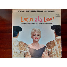 Vinyl record of LP Peggy Lee – Latin Ala Lee!