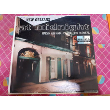 Виниловая пластинка LP Marvin Ash And The Dixie Blue Blowers – New Orleans At Midnight