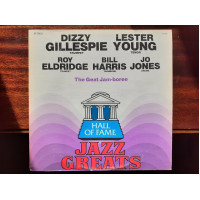 Виниловая пластинка LP Dizzy Gillespie, Roy Eldridge, Lester Young, Bill Harris, Jo Jones – The Grea