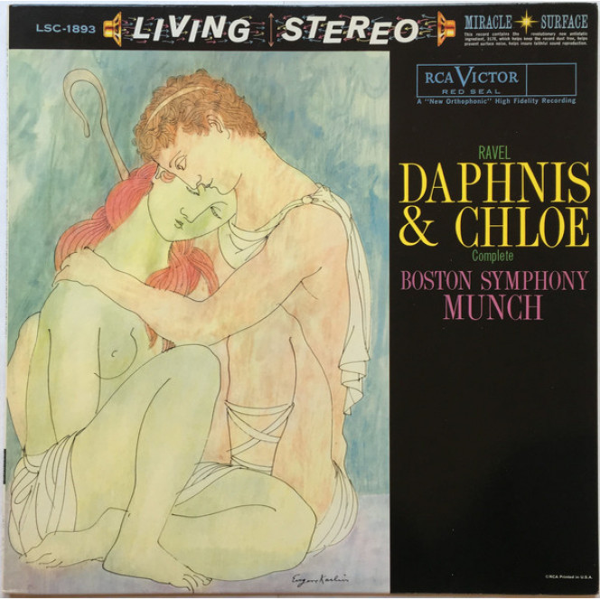 Ravel – Daphnis & Chloe, Munch, Boston Symphony